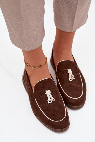 Mokasíny Mokasíny Dámskez eko semišuu CzekoladoIne DarInen