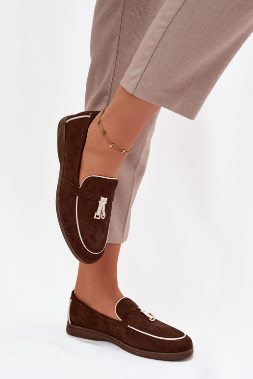 Mokasíny Mokasíny Dámskez eko semišuu CzekoladoIne DarInen