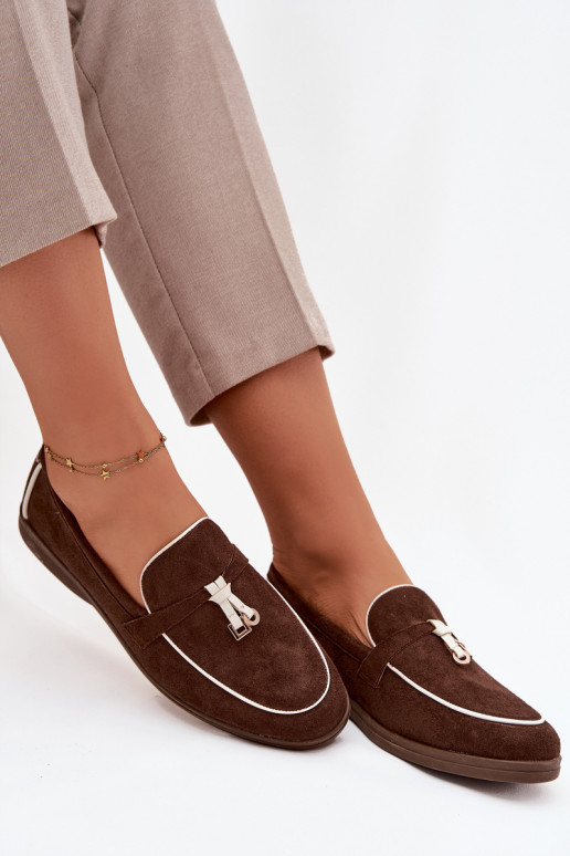 Mokasíny Mokasíny Dámskez eko semišuu CzekoladoIne DarInen