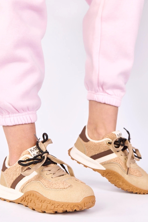 Pieskové športové topánky teplé s...