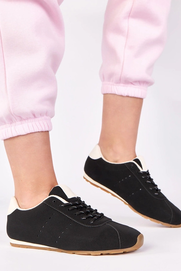 Čierne športové topánky s... 2