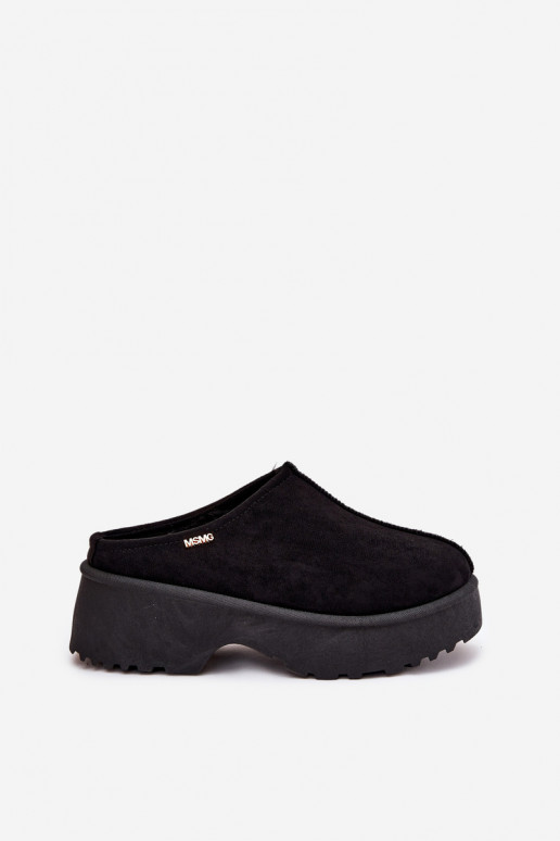 Snehule Dámska nízka s platformou čierna Yrenna