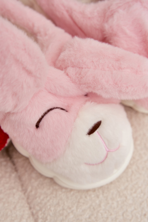 s kožušinou Papuče Dámske Zajačikov Ružová Faylen