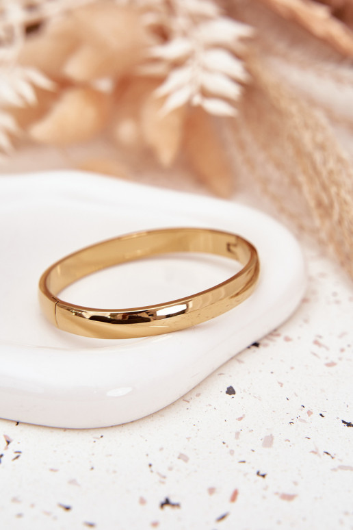 Náramok z nerezovej ocele zlatej farby