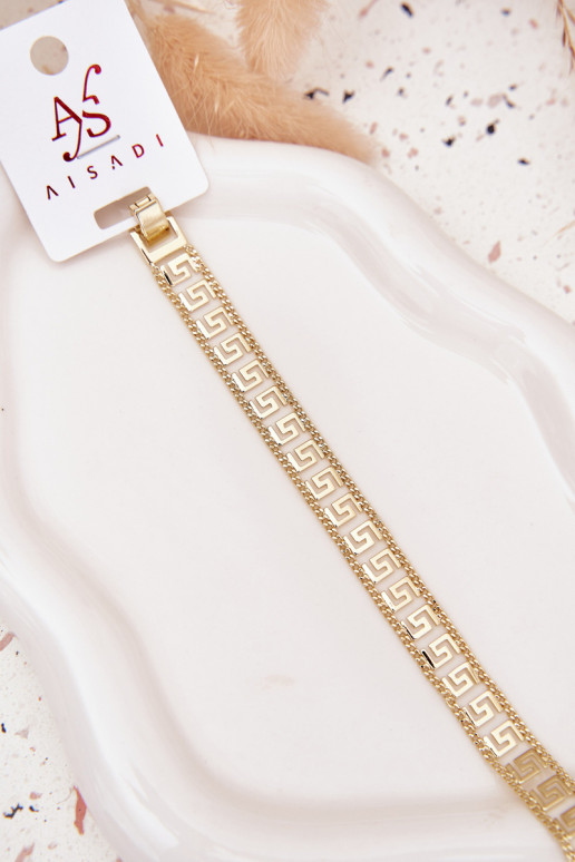 Náramok Dámske Vyrobené z chirurgickej ocele zlatej farby