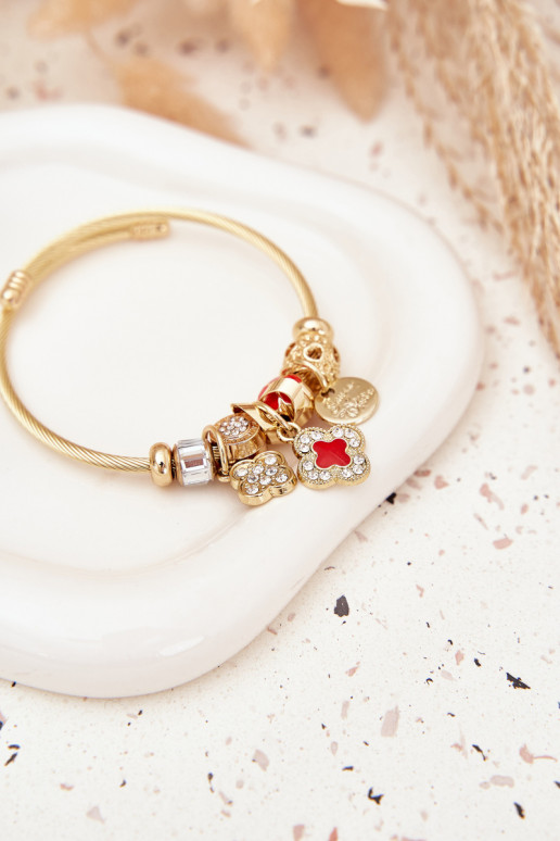 Náramok z ZaInieszkami Charms zlatej farby