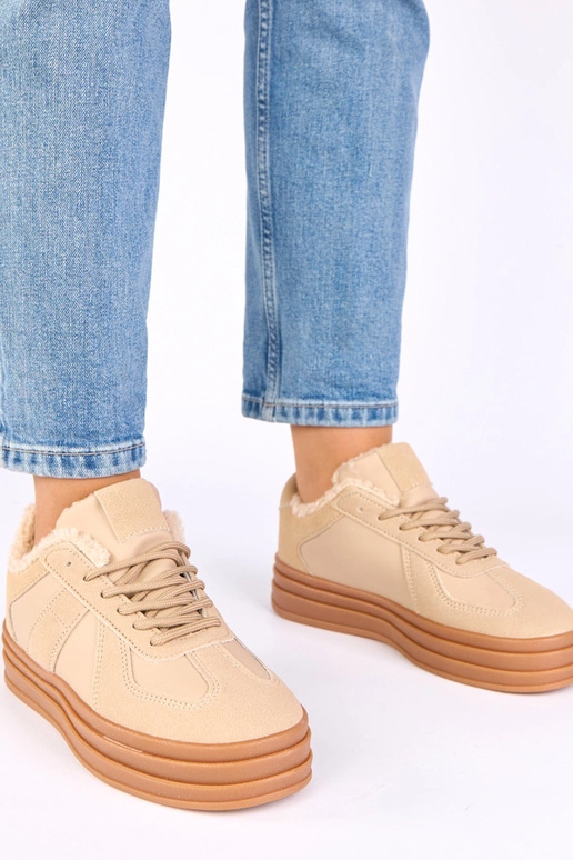 Pieskové športové topánky zateplené...