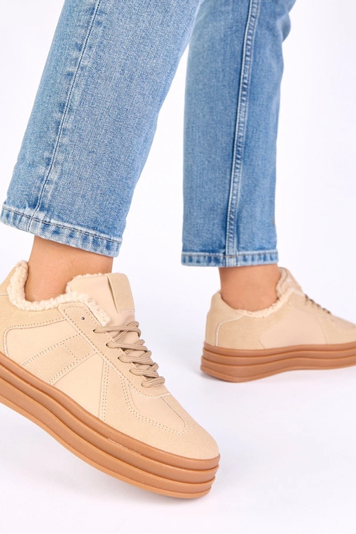 Pieskové športové topánky zateplené...