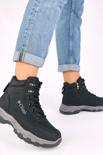 Čierne tenisky na platforme... 2