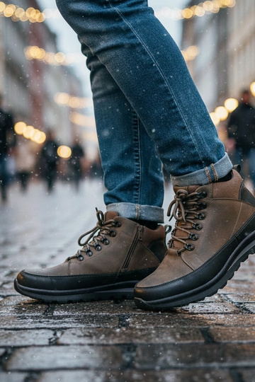 Sivé pánske tenisky...