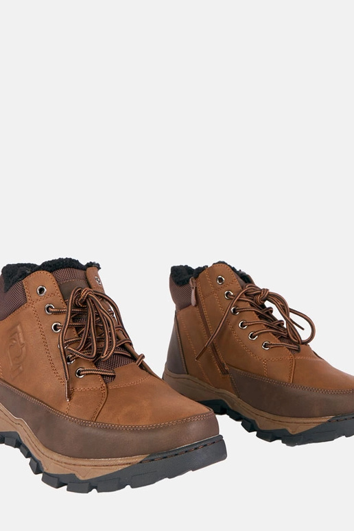 Hnedé pánske zateplené tenisky Elias