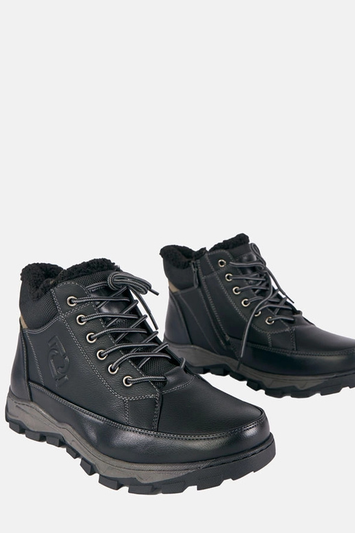 Čierne pánske zateplené tenisky Elias