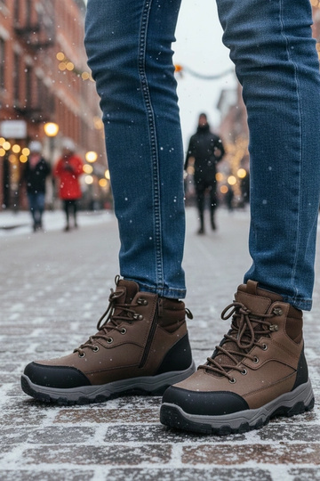 Hnedé pánske tenisky Ryan