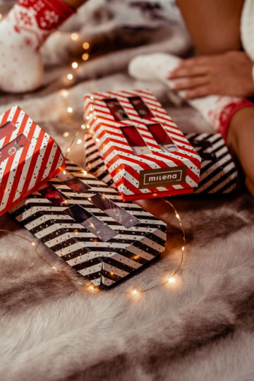 Set ŚIniąteczny Skarpety 3 Páry pánske IN Pudełku