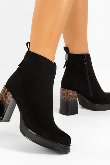 Čierne topánky na laku s... 2