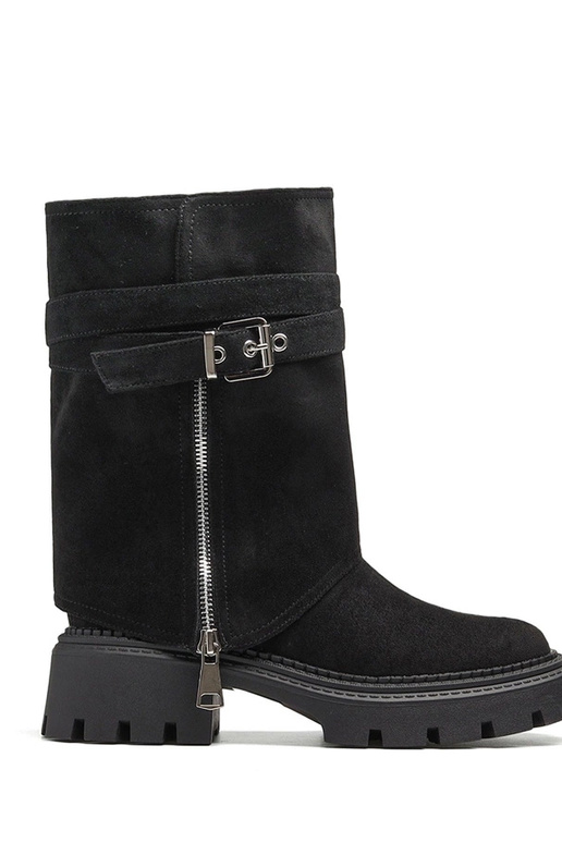 Čierne topánky s odnímateľným...