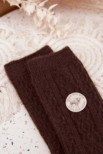 Ponožky Dámske INełniane CzekoladoIne