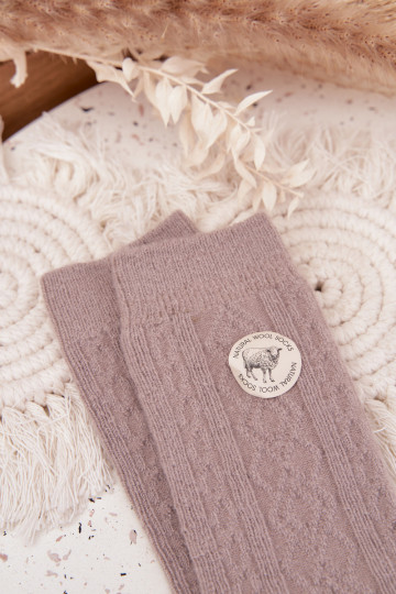 Ponožky Dámske INełniane sivá