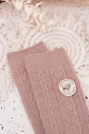 Ponožky Dámske INełniane béžová