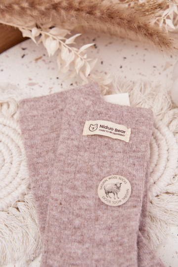 teplý INełniane Ponožky DámskeZapnutészyInką béžová