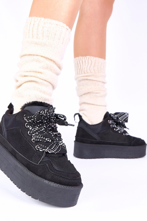 Čierne voľnočasové topánky na...