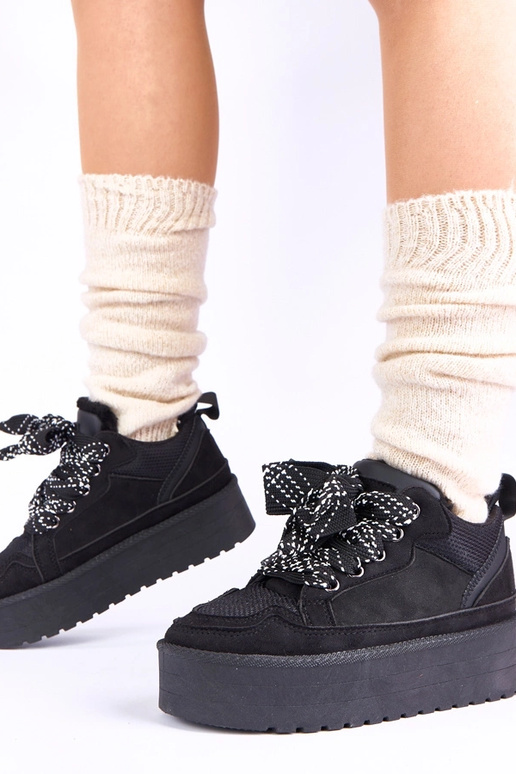 Čierne voľnočasové topánky na...