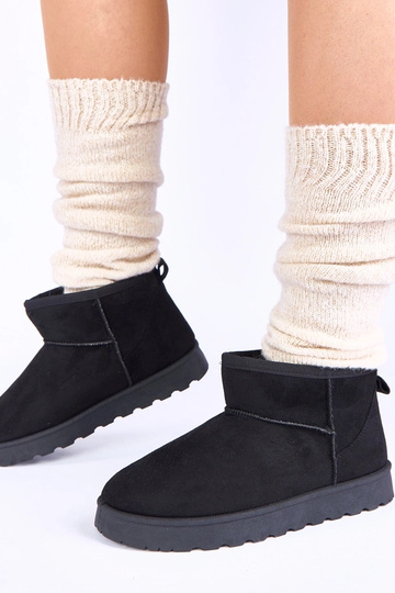 Čierne snehové topánky s... 2