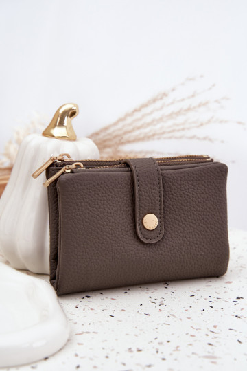 Dámska peňaženka z eko kože sivá Ilissea