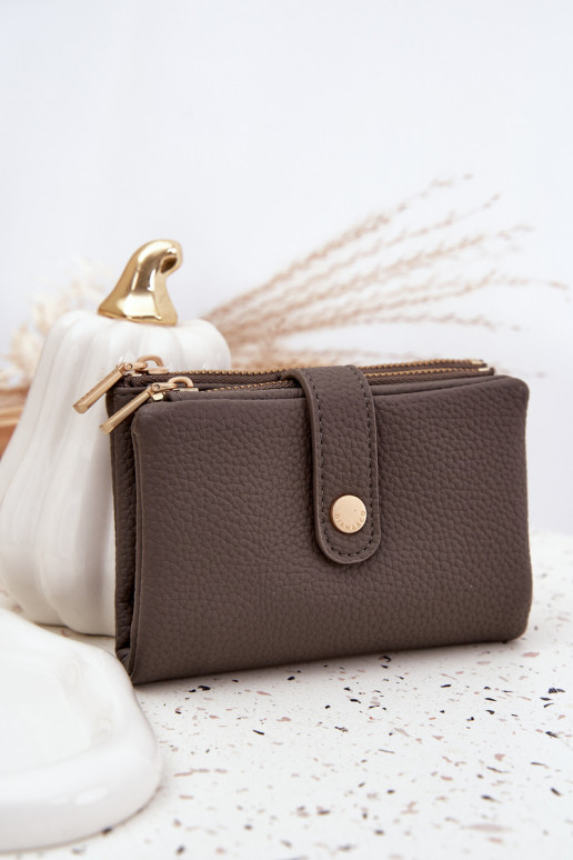 Dámska peňaženka z eko kože sivá Ilissea