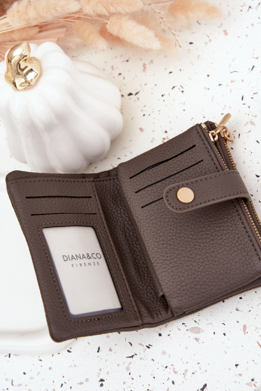 Dámska peňaženka z eko kože sivá Ilissea