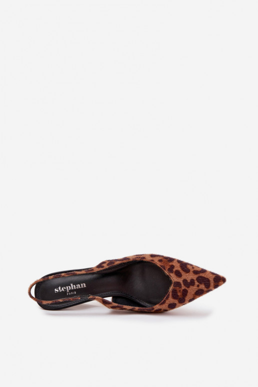 Phelia topánky v bordovej farbe s tenkými opätkami a lakovým efektom