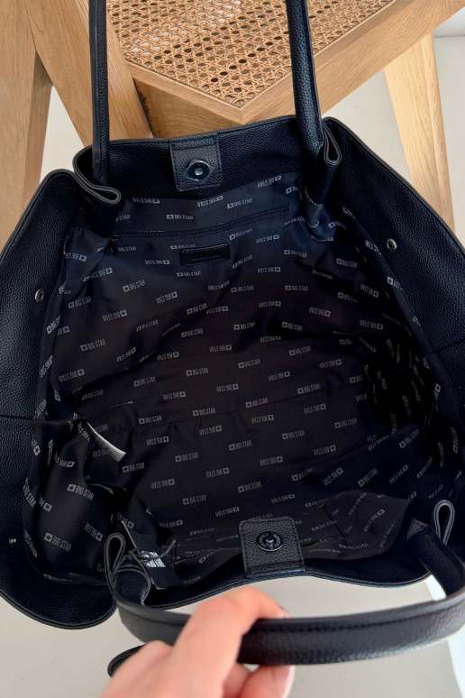 Veľká dámska taška Big Star SS574005 čierna