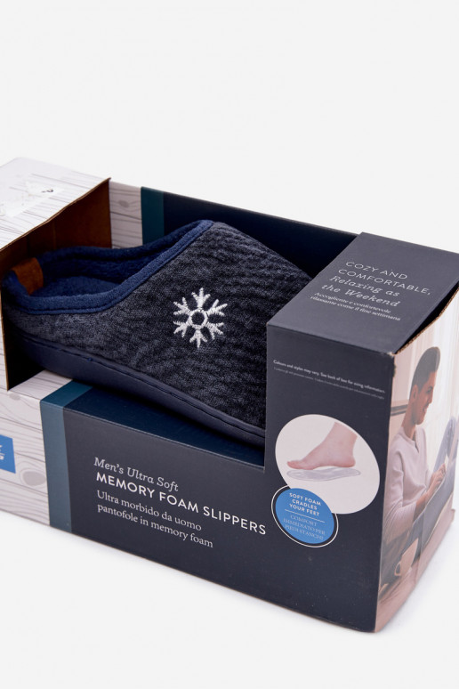 Papuče pánske tmavomodrá Darline