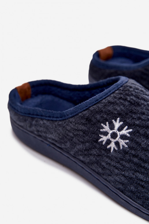 Papuče pánske tmavomodrá Darline