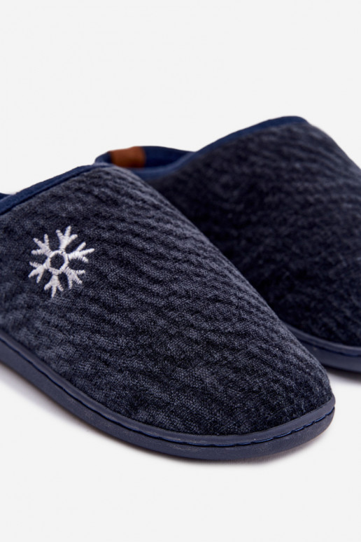 Papuče pánske tmavomodrá Darline