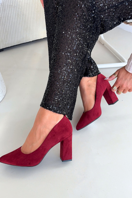 Semišové topánky s podpätkami Sergio Leone PB216 BrodoIne