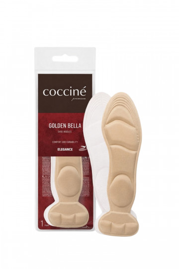 Vložky do topánok s podpätkom na strihanie Coccine Golden Bella