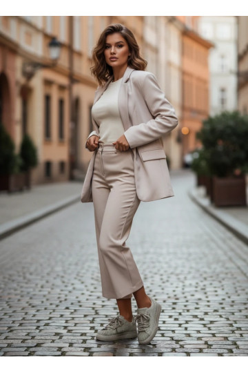 Zdobené Tenisky model obuvi Dámske zelená farba Calissea