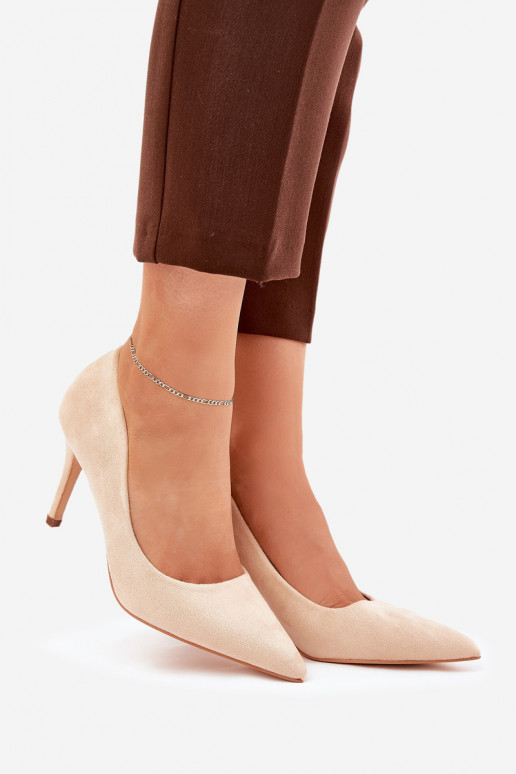 šteklez eko semišuu béžová Vannith