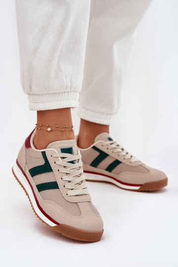 Nízka Tenisky model obuvi Dámske béžová Rulaana