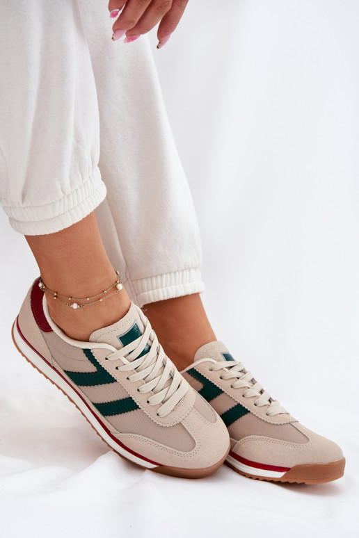 Nízka Tenisky model obuvi Dámske béžová Rulaana