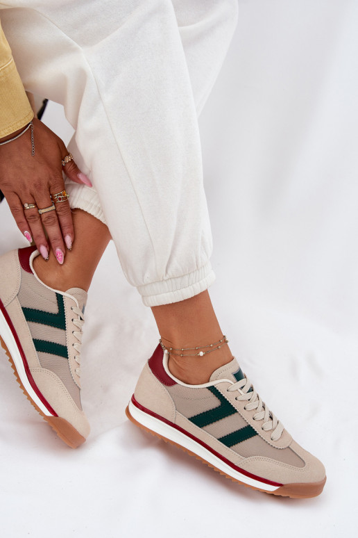 Nízka Tenisky model obuvi Dámske béžová Rulaana