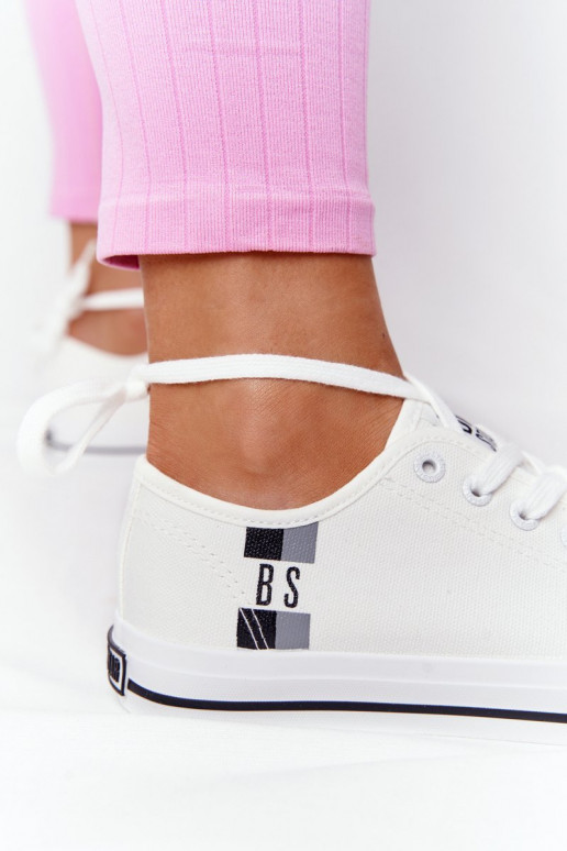 Klasický model Dámske Topánky BIG STAR HH274109 biela farba