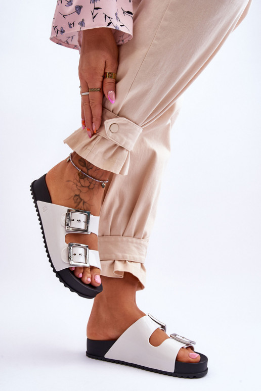 Dámske Papuče Hladký ZAXY HH285159 biela farba