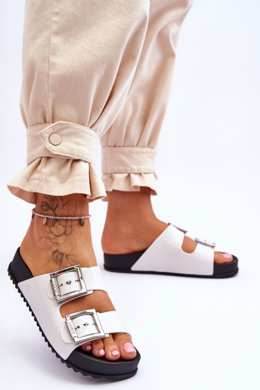 Dámske Papuče Hladký ZAXY HH285159 biela farba