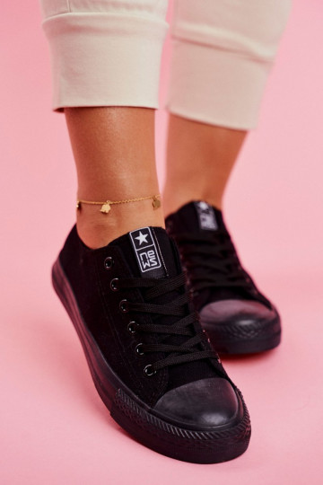 Dámske Klasický model bežná obuv čierna Ecoma 2