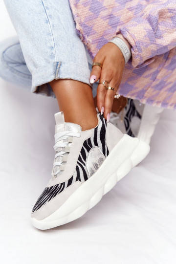 Dámske Športový štýl topánky s platformou Lu Boo sivá