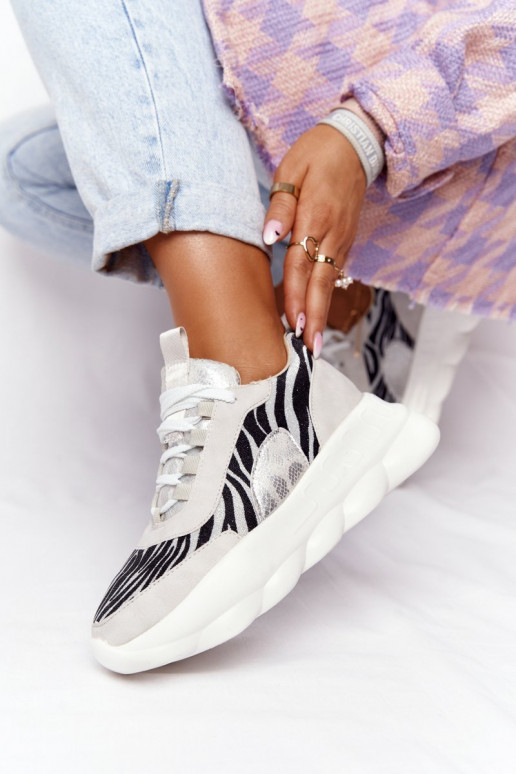 Dámske Športový štýl topánky s platformou Lu Boo sivá