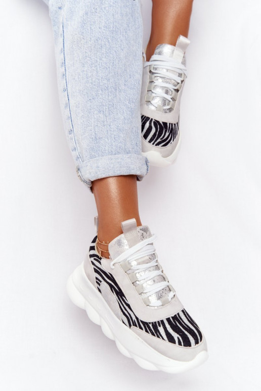 Dámske Športový štýl topánky s platformou Lu Boo sivá