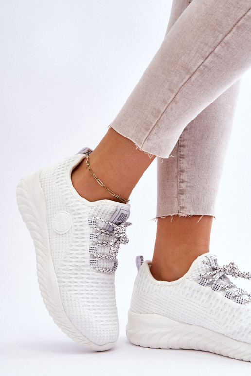 Dámske Športový štýl topánky Memory Foam Big Star HH274296 biela farba